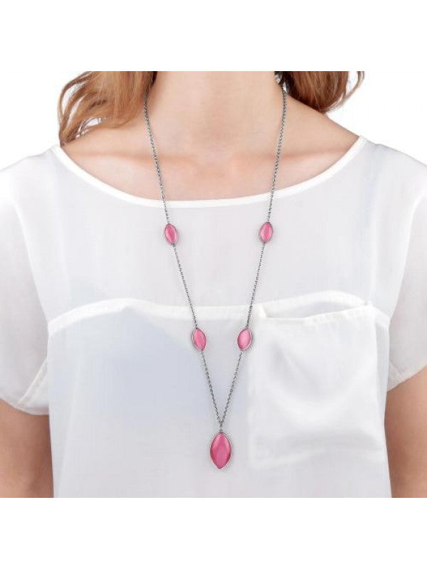 Collana Morellato Profonda acciaio rosa 80cm SALZ01