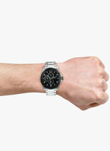 Load image into Gallery viewer, Orologio Guess Uomo Multifunzione Cassa In Acc.Bracciale Acciaio Quadrante Nero
